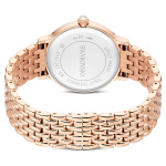 Imber watch Swiss Made, Metal bracelet, Rose gold tone, Rose gold-tone finish